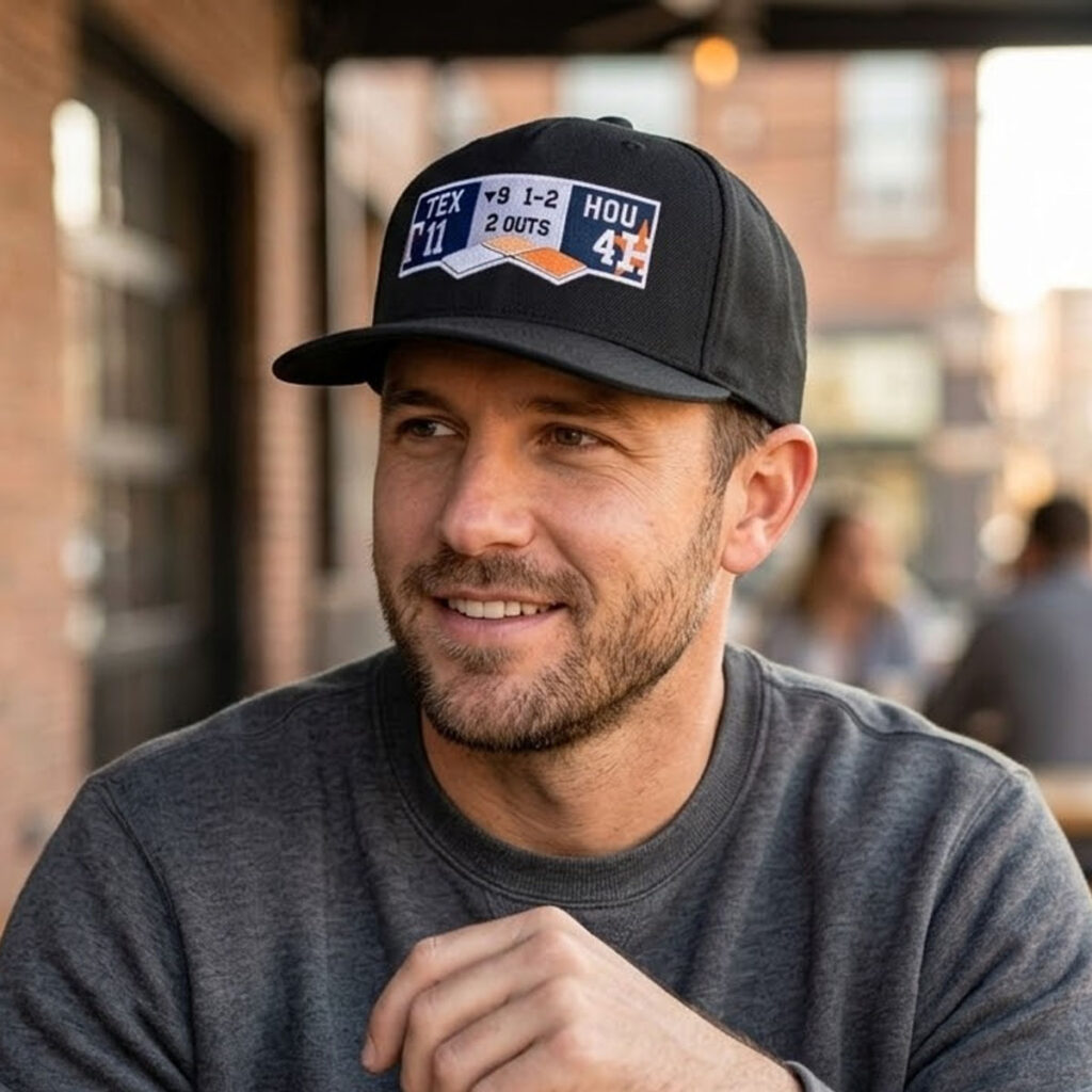 Texas Rangers Vs Houston Astros Scoreboard Hat