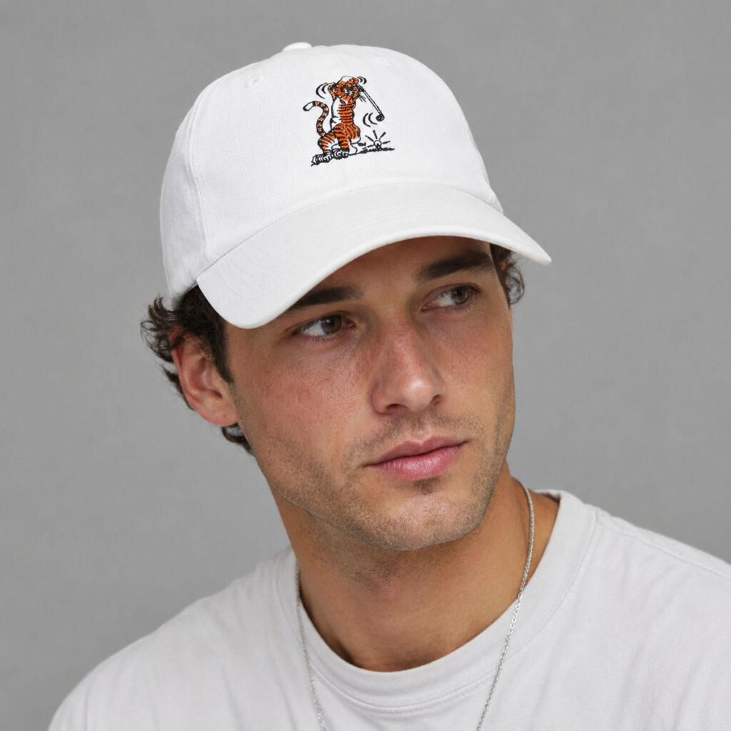 Auburn Tigers Swinging Aubie Golf Hat