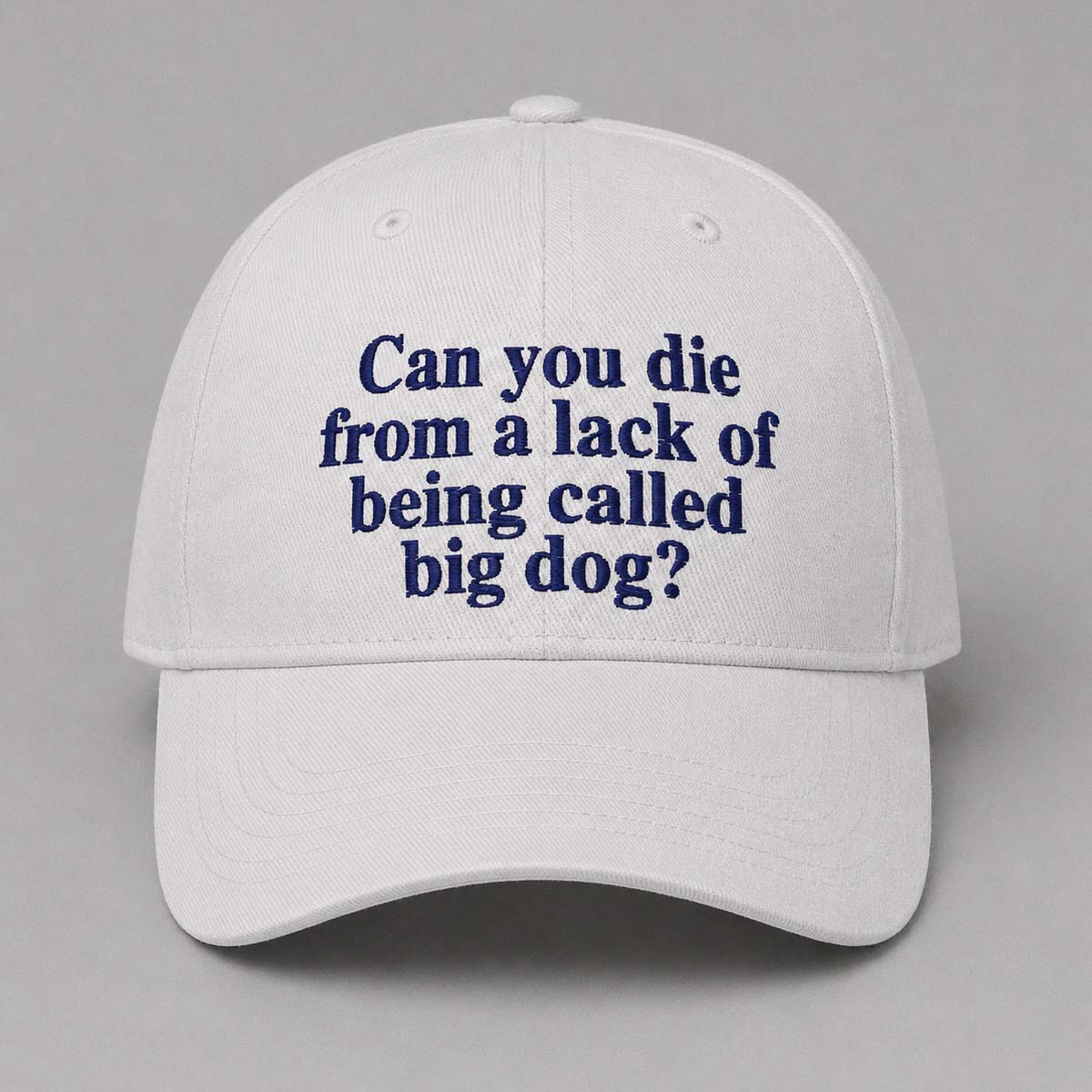 Can You Die From A Lack Of Being Called Big Dog Hat Can You Die From A Lack Of Being Called Big Dog Hat