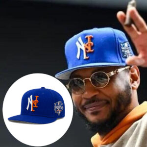Carmelo Anthony New York Yankees Mets Hat