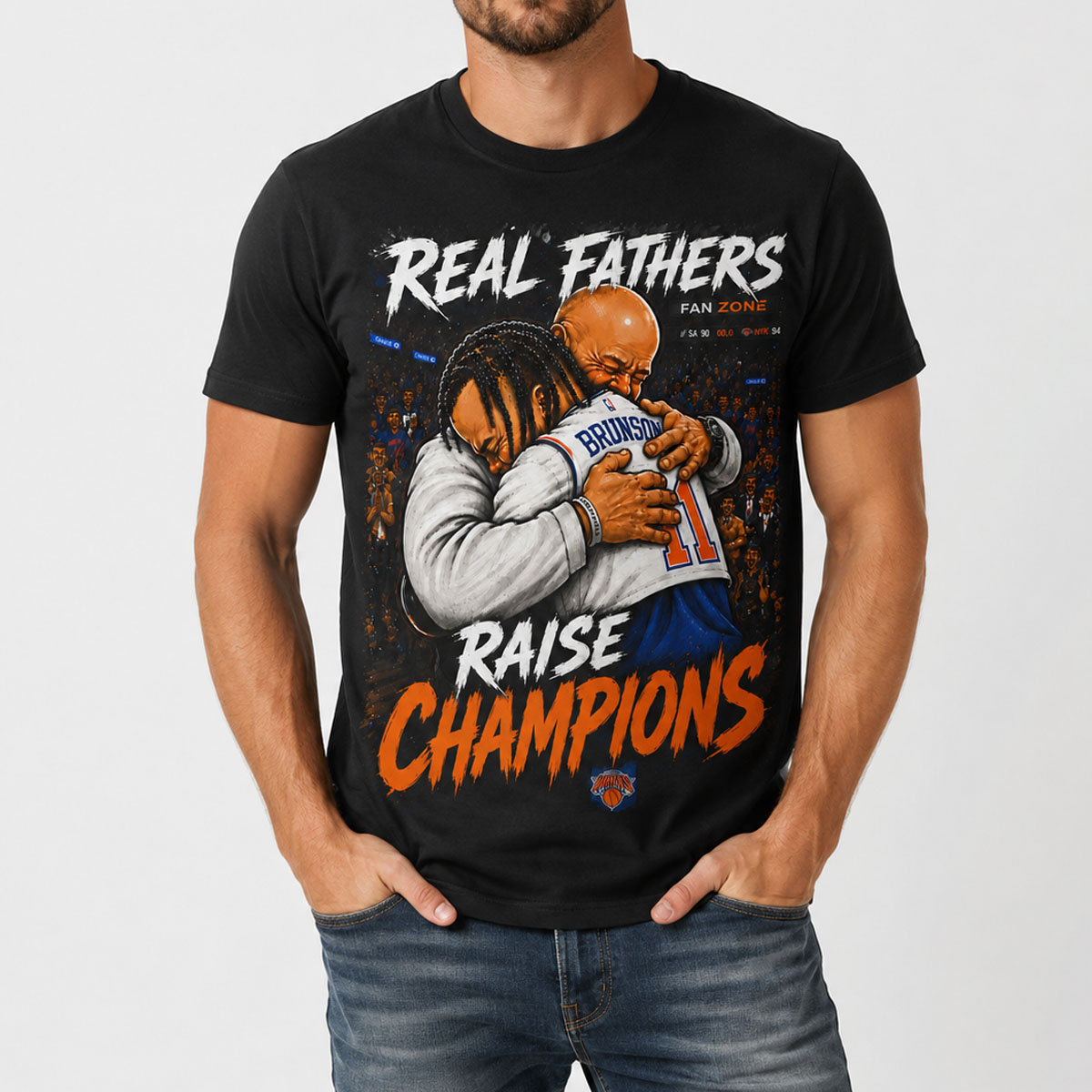 Jalen Brunson Real Fathers Raise Champions Shirt Jalen Brunson Real Fathers Raise Champions Shirt