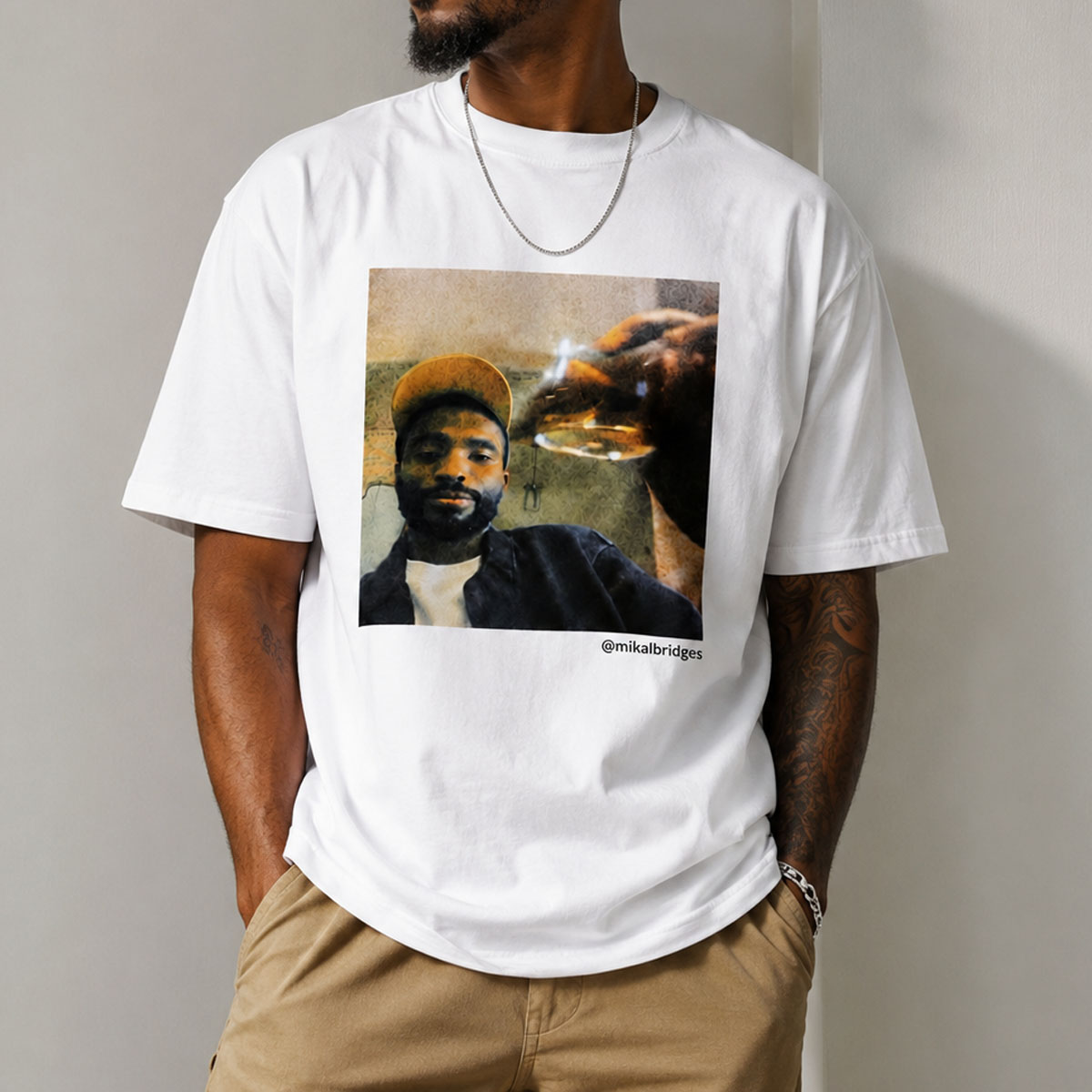 Mikal Bridges Drunk Shirt Mikal Bridges Drunk Shirt