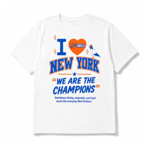 Mitchell Modell Knicks We Are The Champions Pigeon Shirt