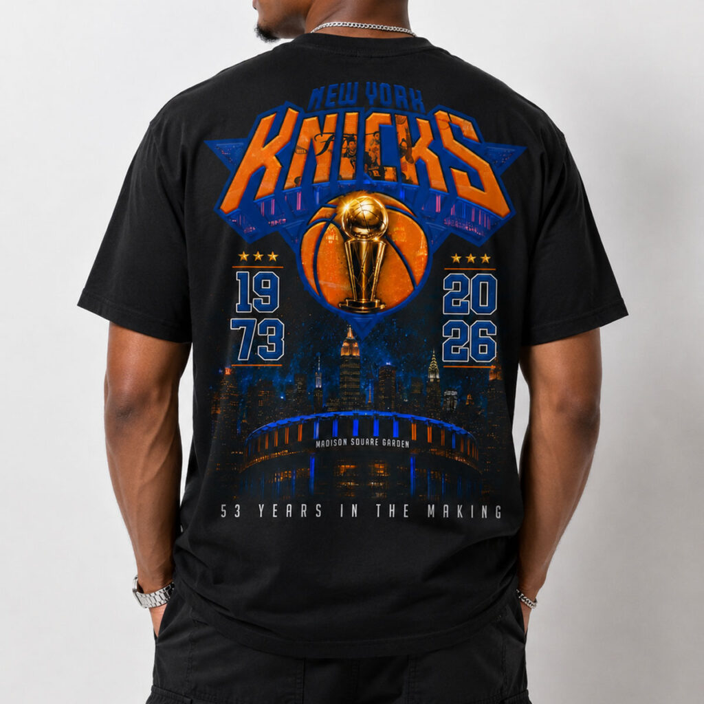 New York Knicks Champions Year In The Making Shirt Back