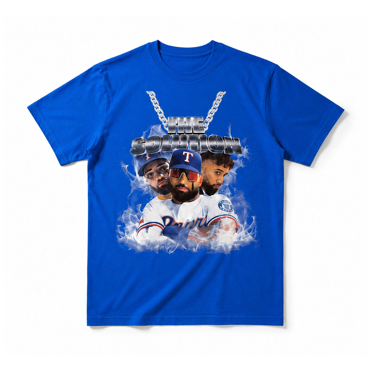 Texas Rangers Ezequiel Duran The Solution Shirt Texas Rangers Ezequiel Duran The Solution Shirt