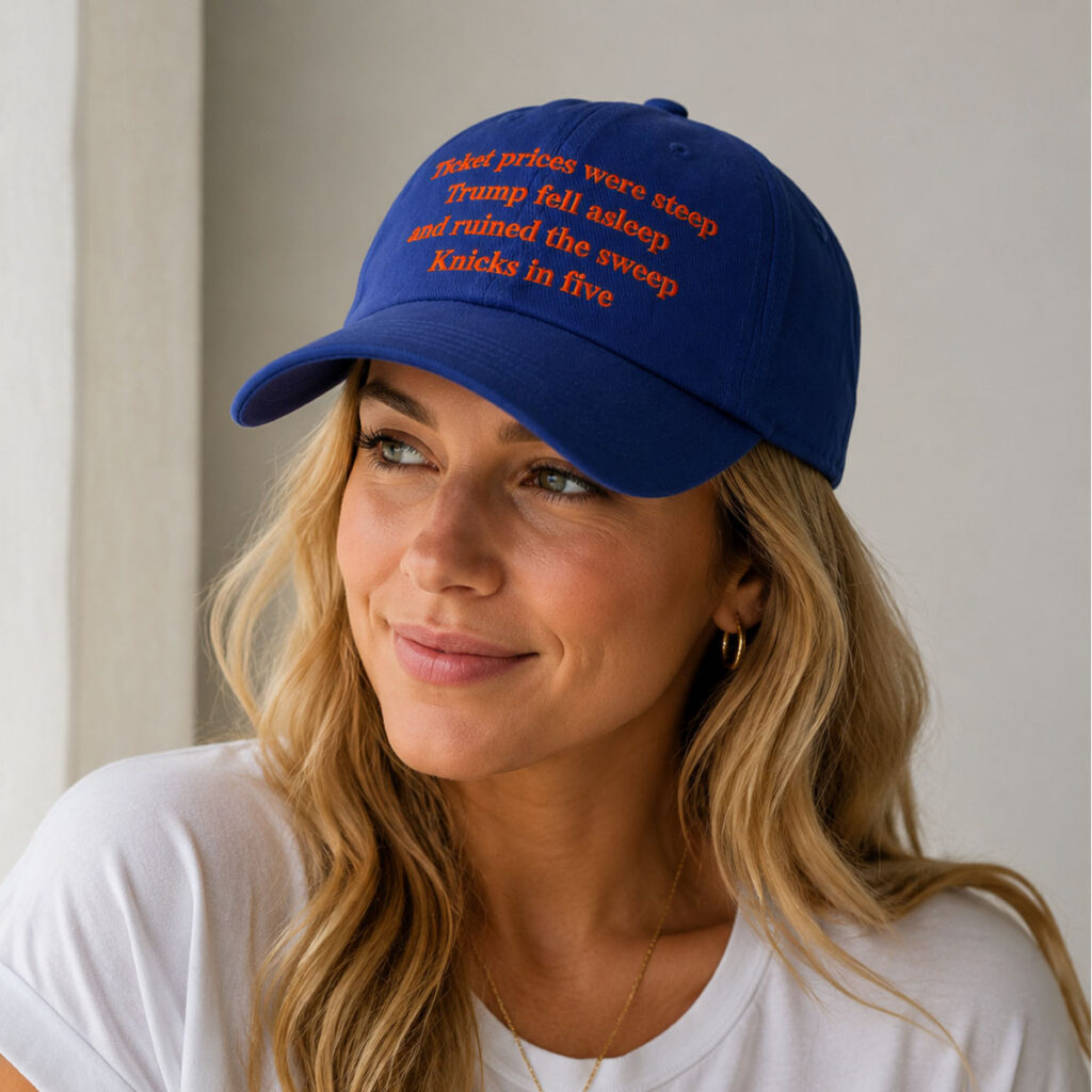 Ticket Prices Were Steep Trump Fell Asleep And Ruined The Sweep NY Team In Five Hat